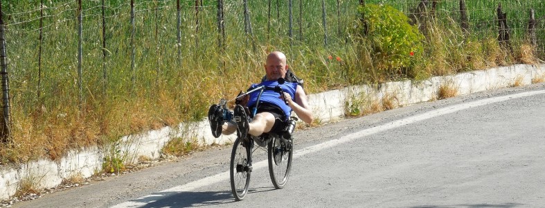 Bartel riding his 209